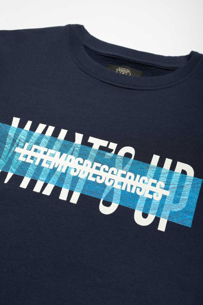 Sweat Torybo bleu marine imprimé