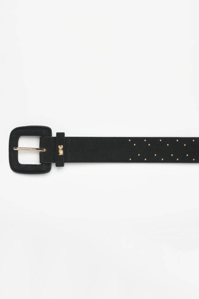 Ceinture Keth en daim noire 