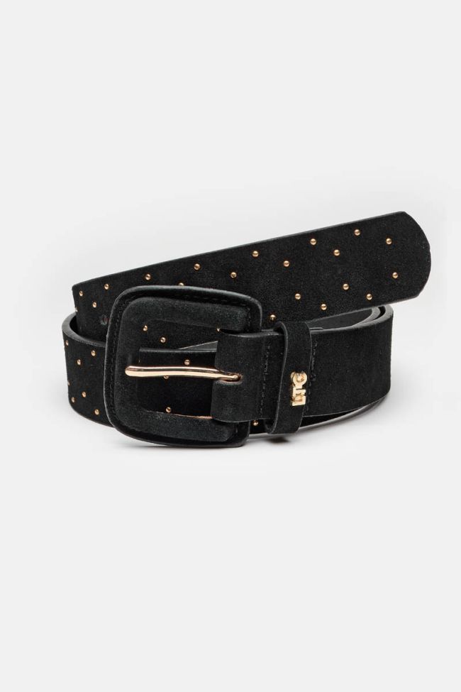 Ceinture Keth en daim noire 
