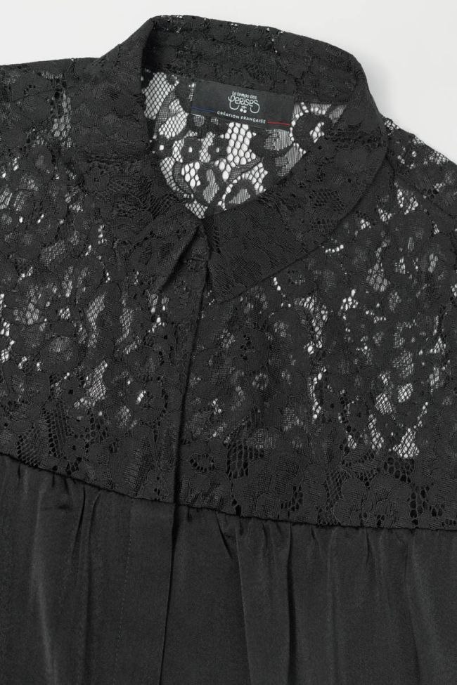 Blouse Arielle noire 