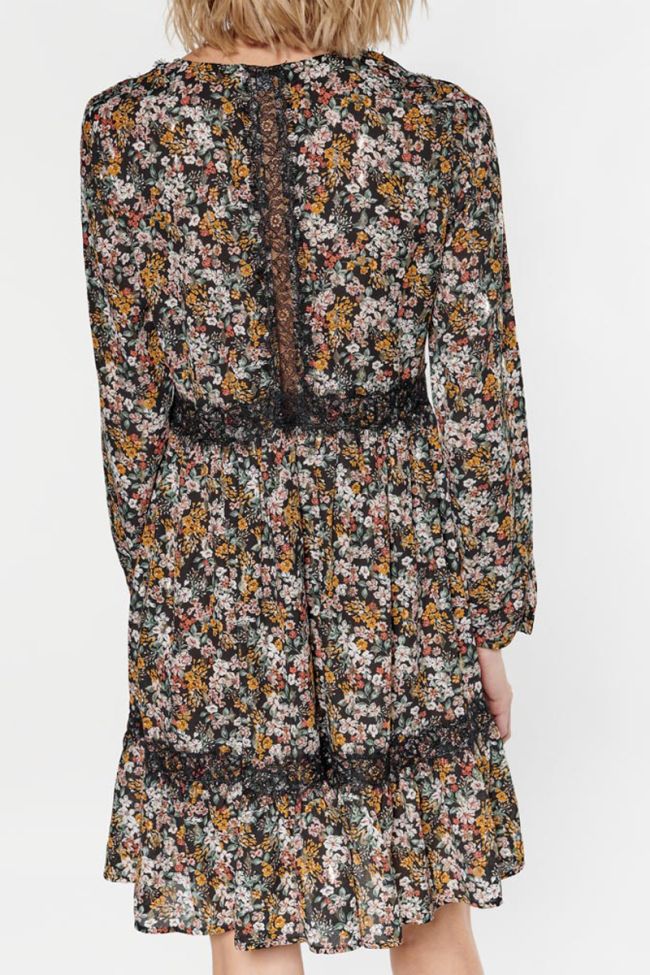 Robe Cetina à motif fleuri