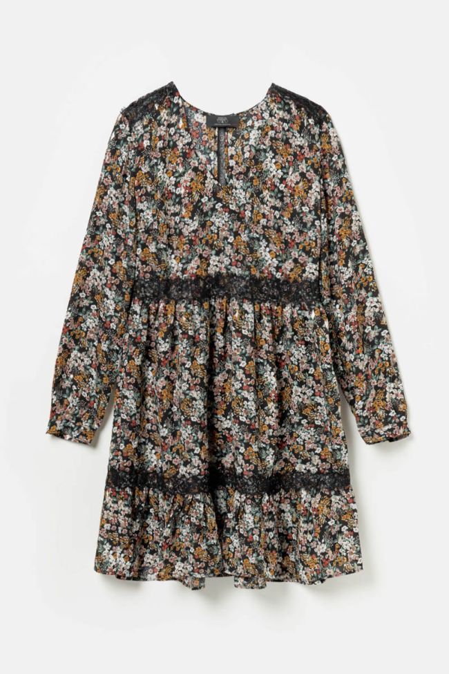 Robe Cetina à motif fleuri
