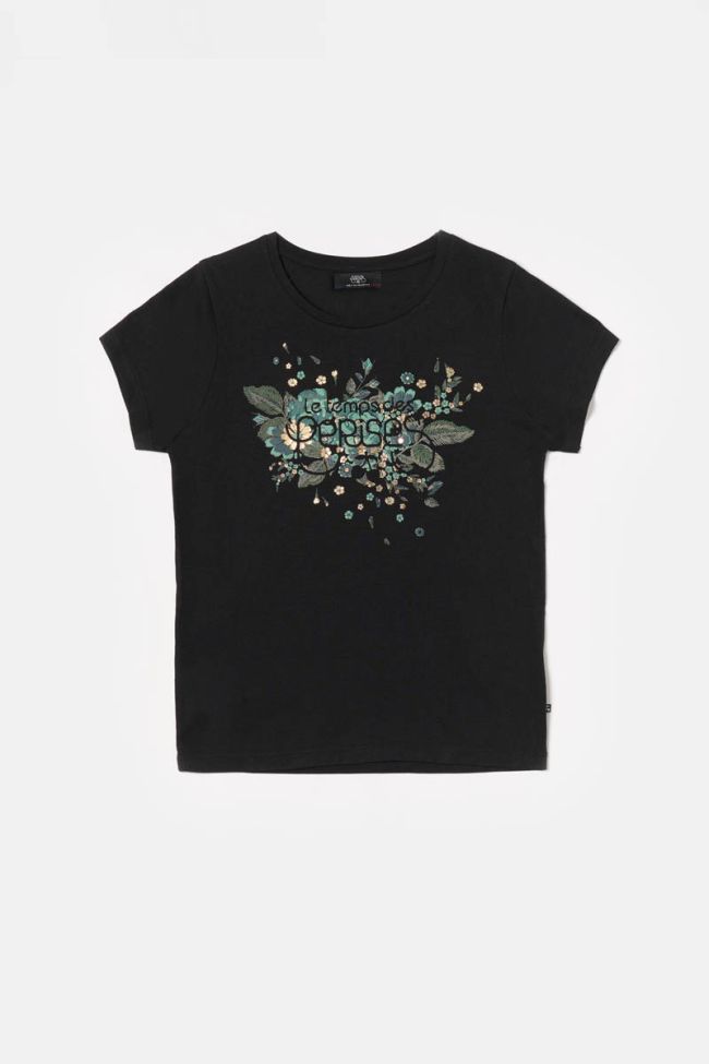 T-shirt Frankie noir imprimé