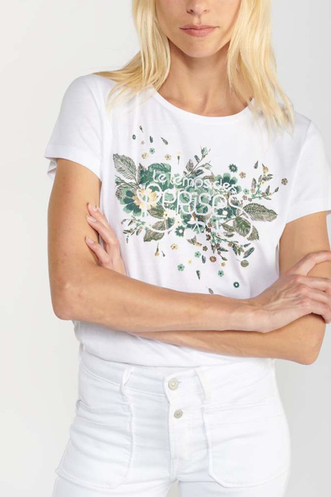 T-shirt Frankie blanc