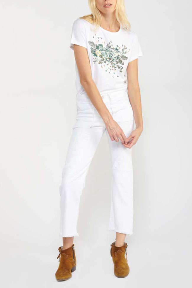 T-shirt Frankie blanc