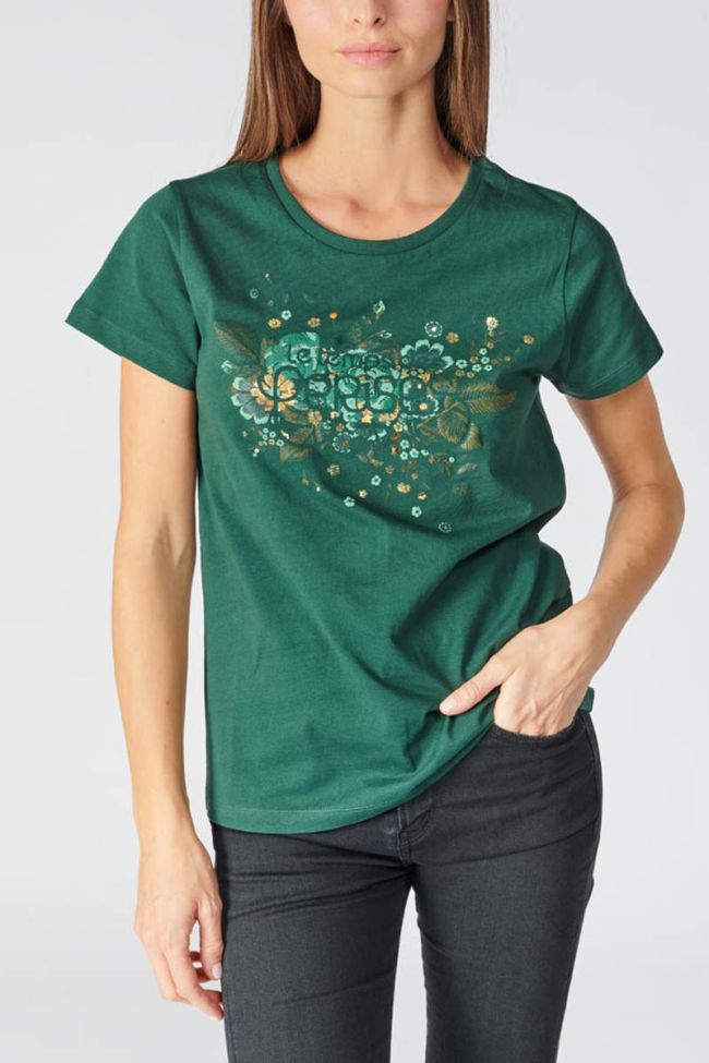 T-shirt Frankie vert sapin