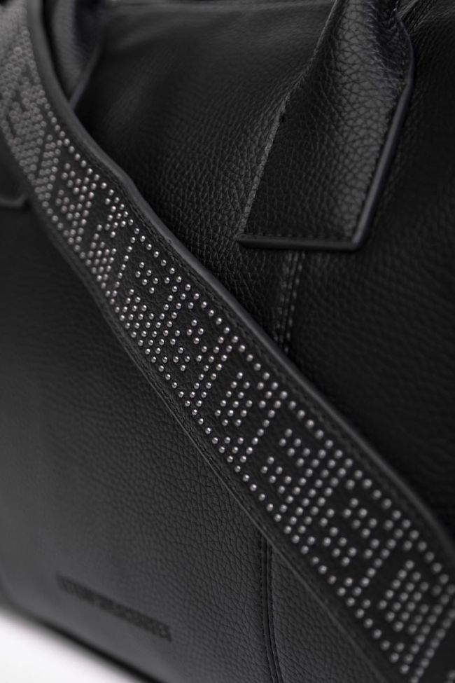 Sac bowling Isaia noir clouté