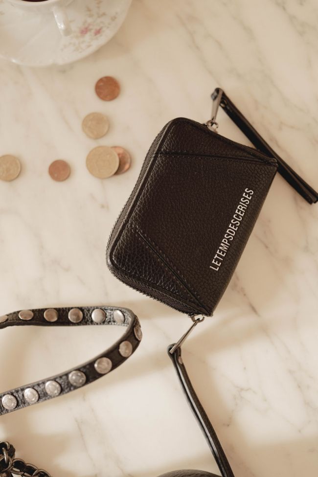 Mini portefeuille Kelta noir