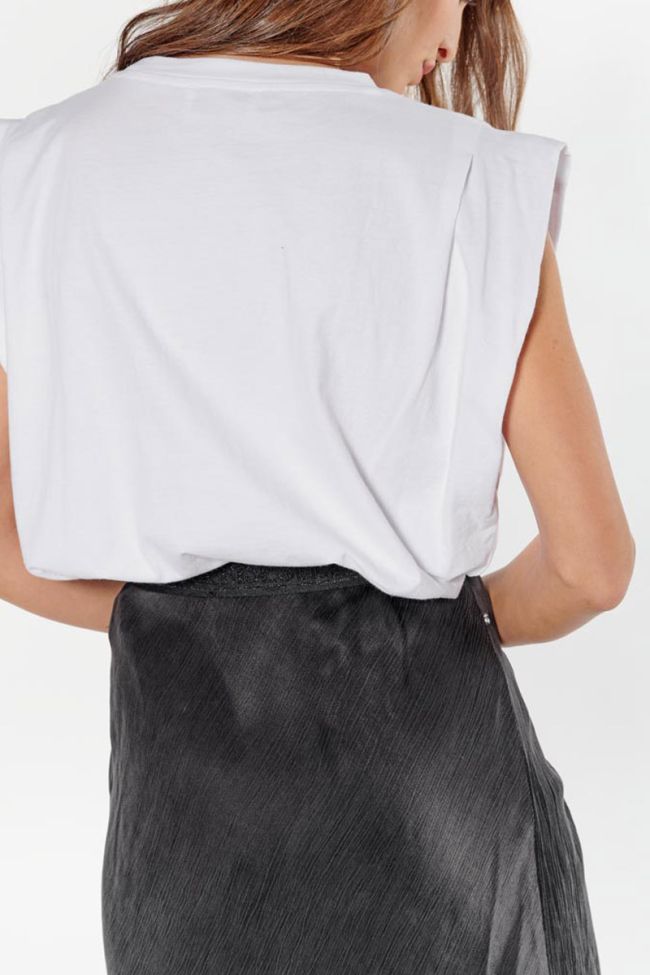 T-shirt Larm blanc à étoiles