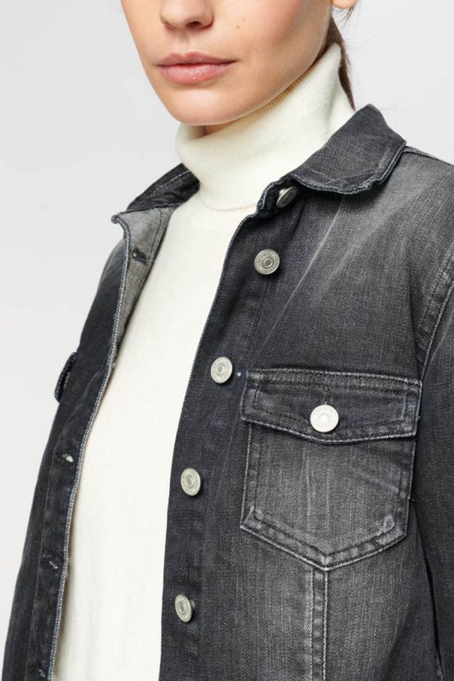 Veste Lilly en jeans noir