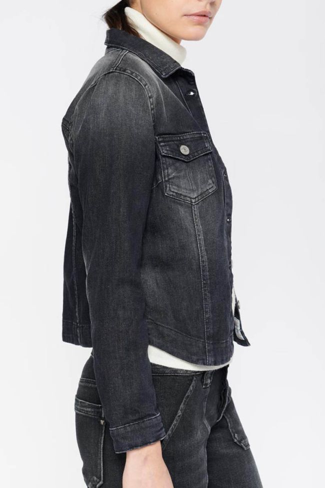 Veste Lilly en jeans noir