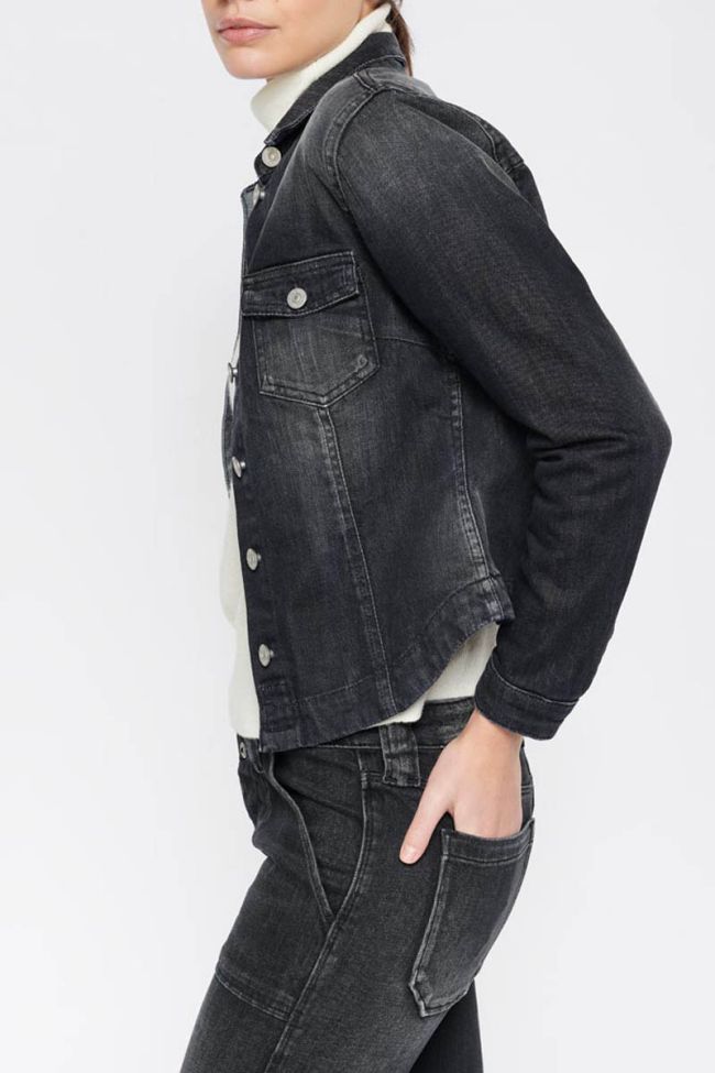 Veste Lilly en jeans noir