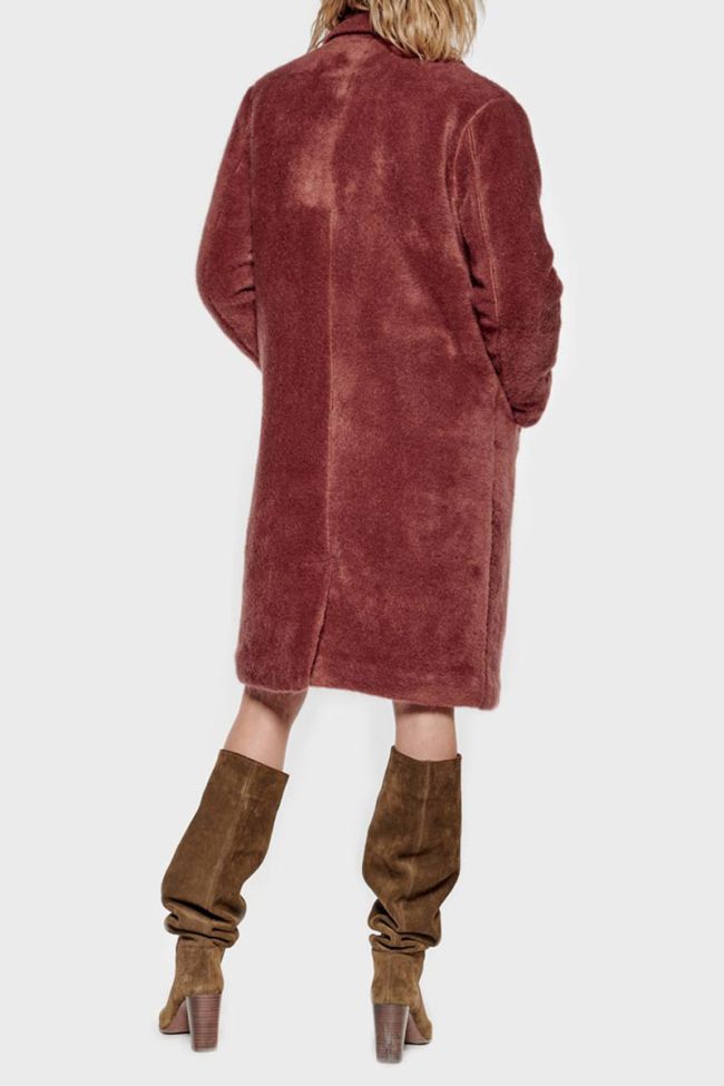 Manteau Lize vieux rose