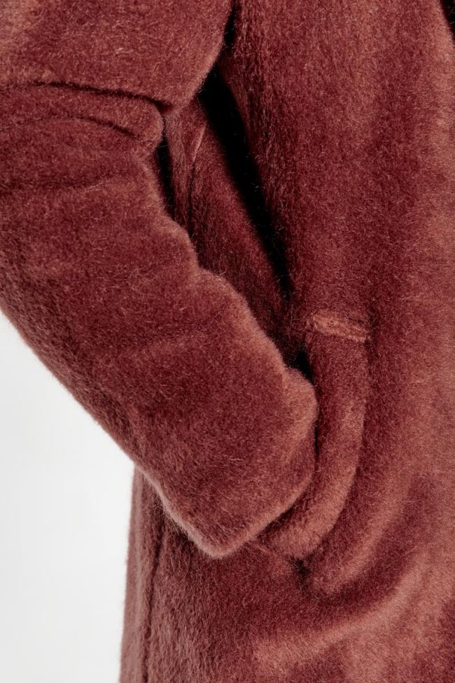 Manteau Lize vieux rose