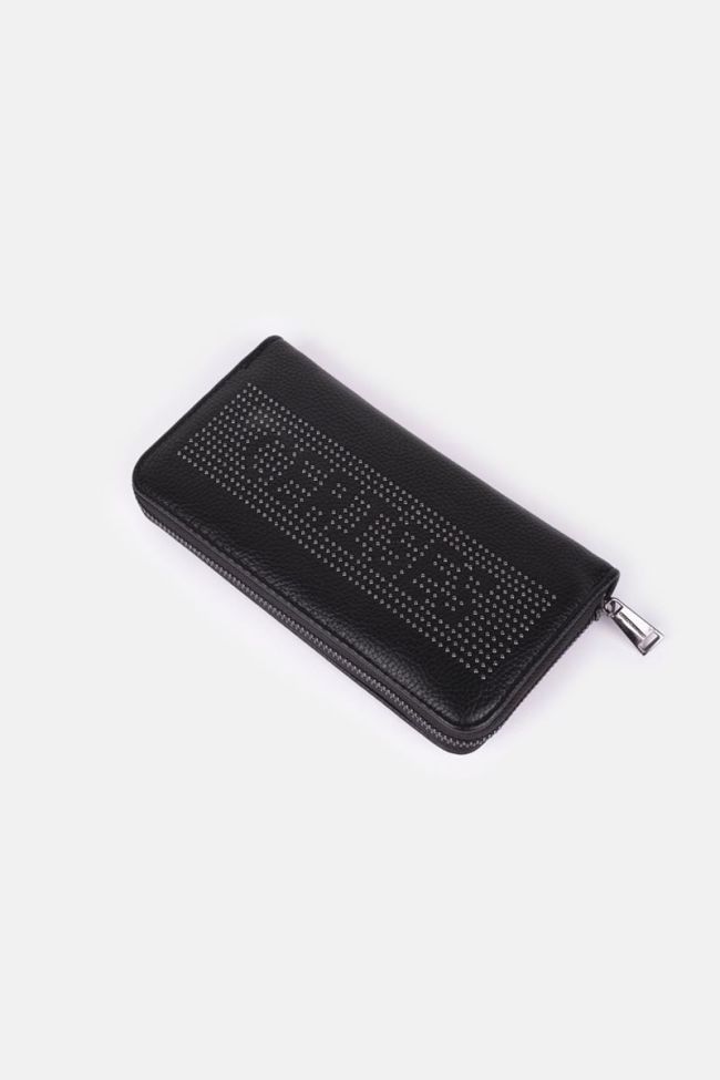 Portefeuille Loren noir clouté