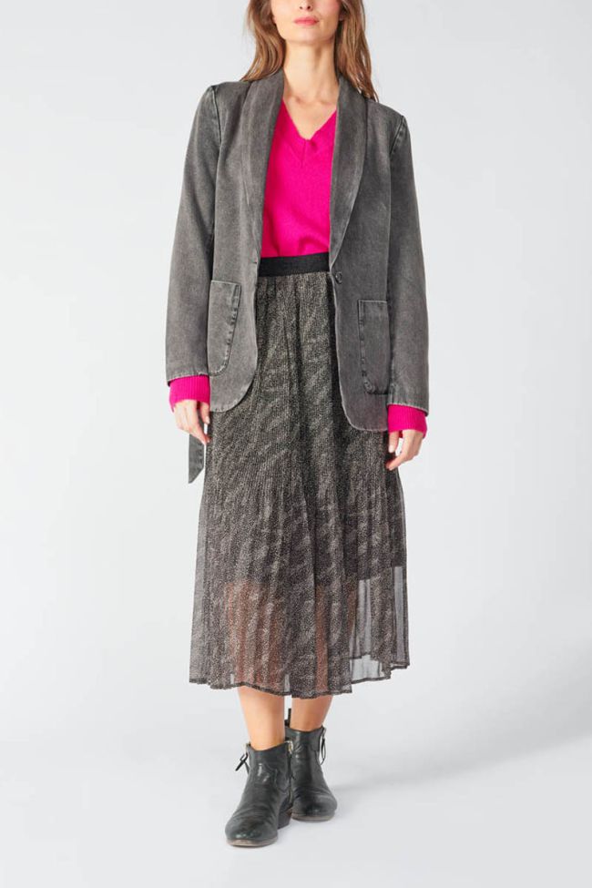 Pull Martie fushia en cachemire mélangé