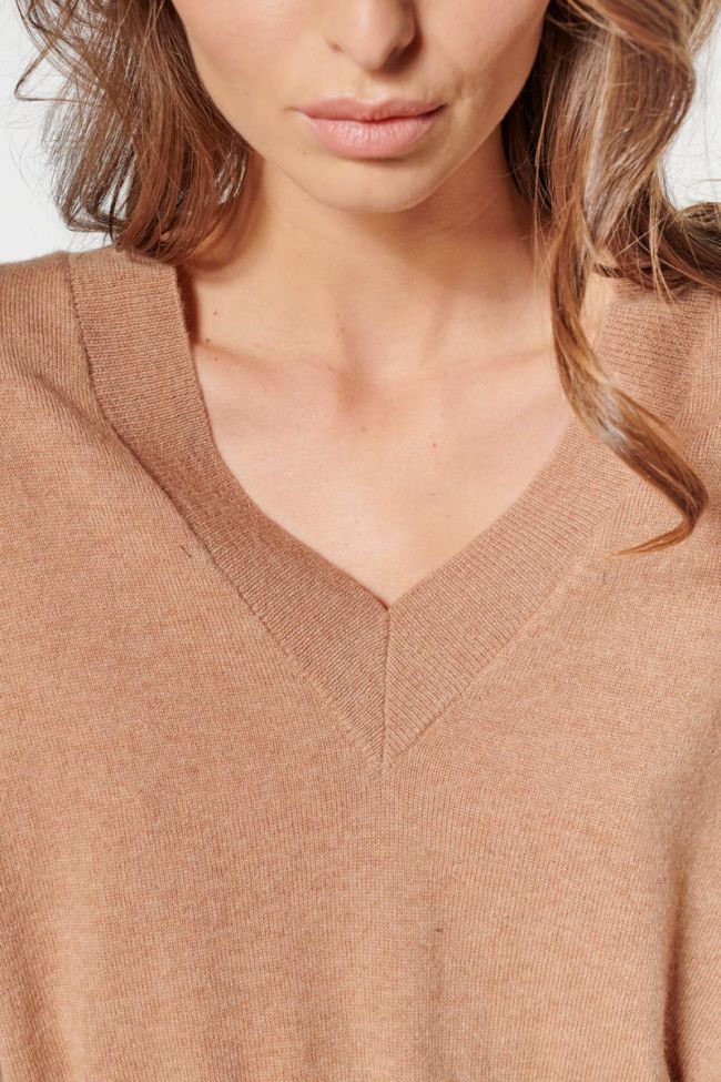 Pull Martie caramel