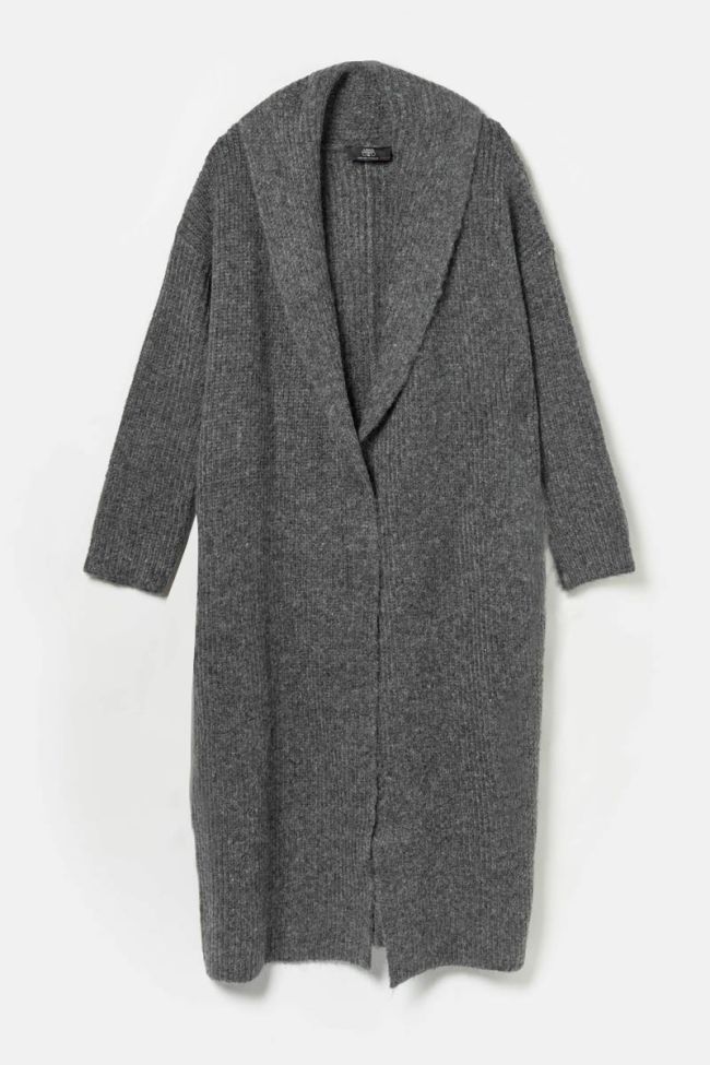 Cardigan long Mater gris