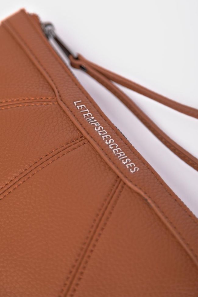 Pochette Oria camel