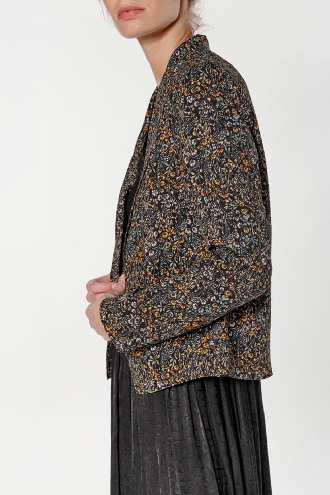Veste blazer Sixtyn à motif fleuri