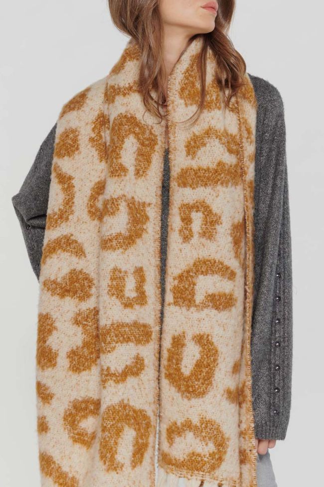 Echarpe Solen marron