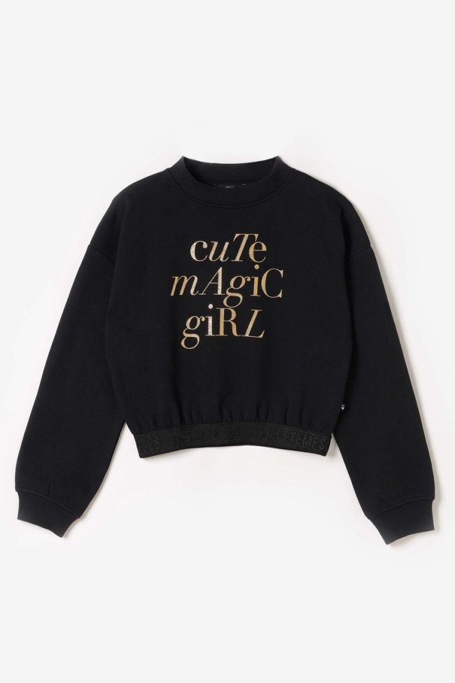 Sweat Finlaygi noir imprimé