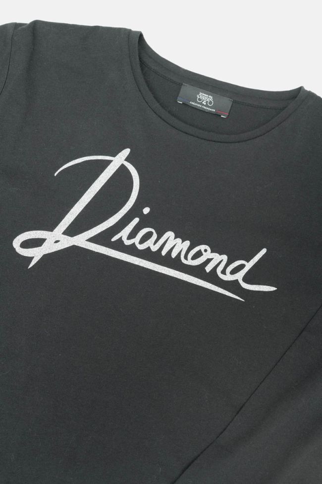 T-shirt Fionagi noir imprimé