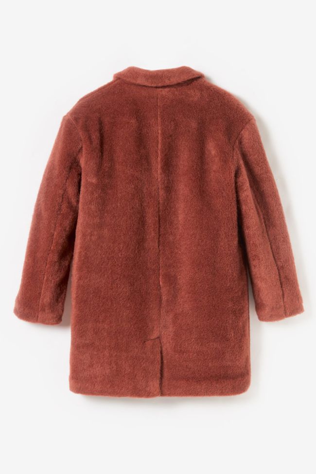 Manteau Lizegi vieux rose