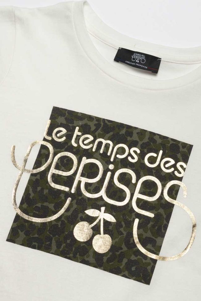 T-shirt Marlenegi crème imprimé