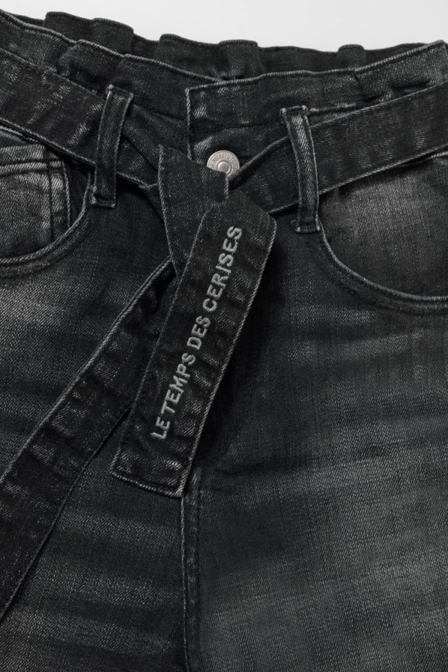 Jeans boyfit Milina noir N°1