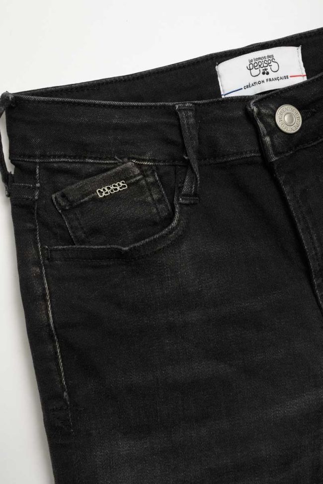 Power taille haute jeans noir N°1