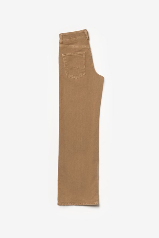 Jeans droit Sispo camel 