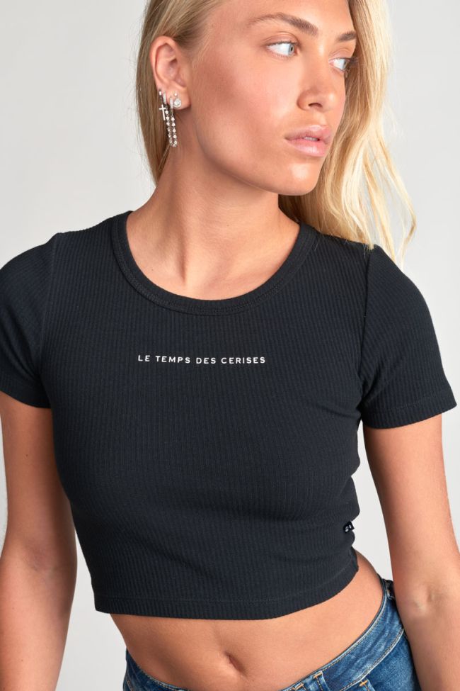 Crop top Yukongi noir