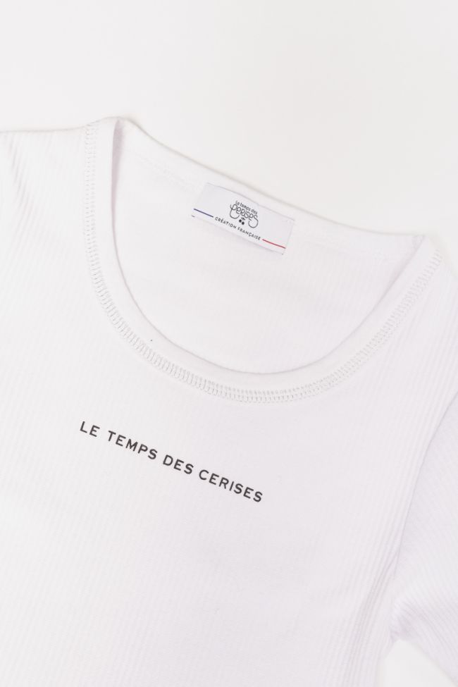 Crop top Yukongi crème 