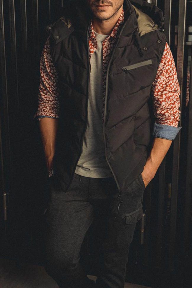 Doudoune sans manches Bizor noire