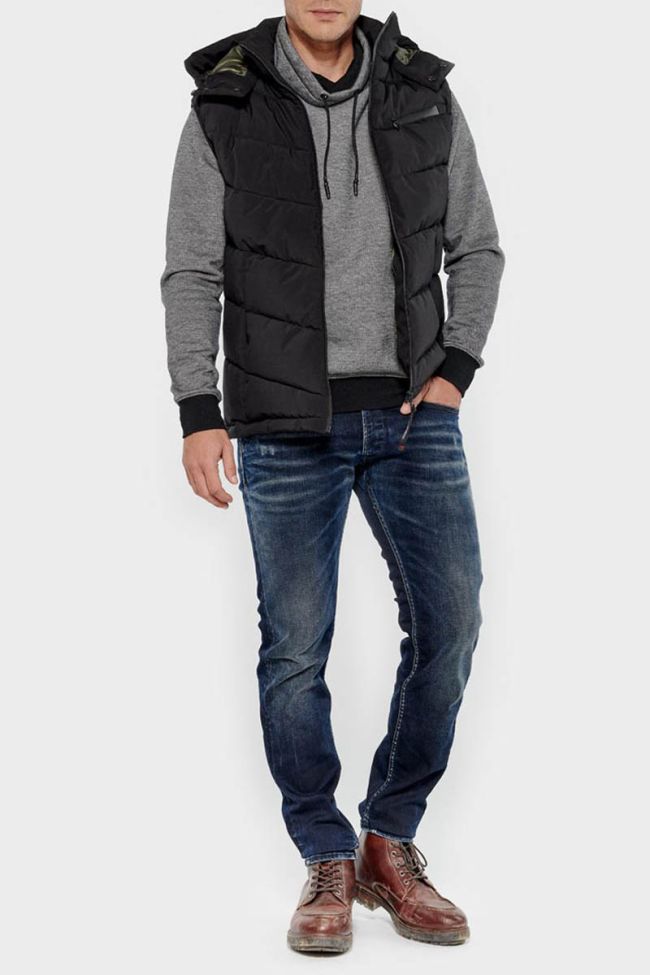 Doudoune sans manches Bizor noire