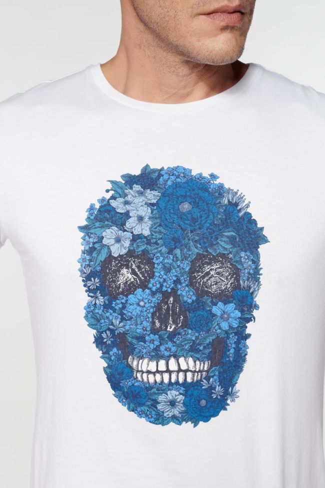 T-shirt Colima blanc imprimé