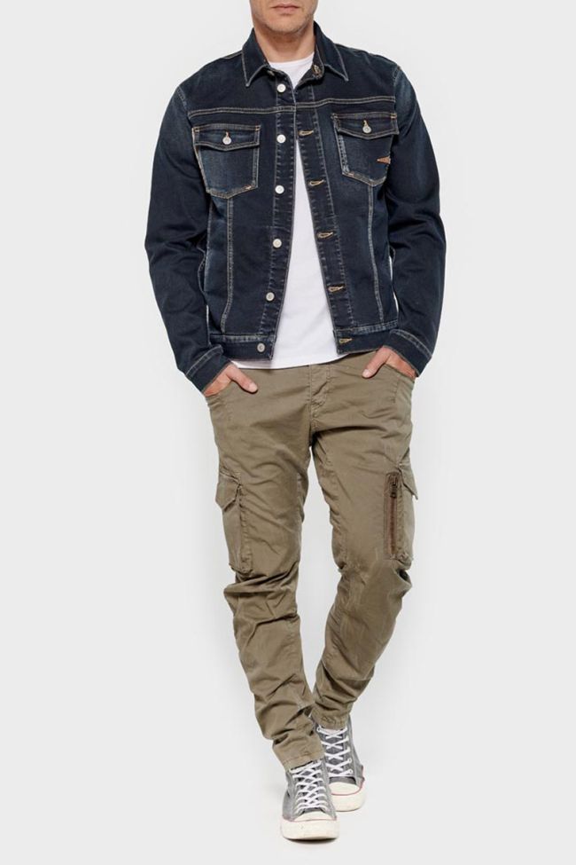 Veste en jeans bleu foncé Milo 