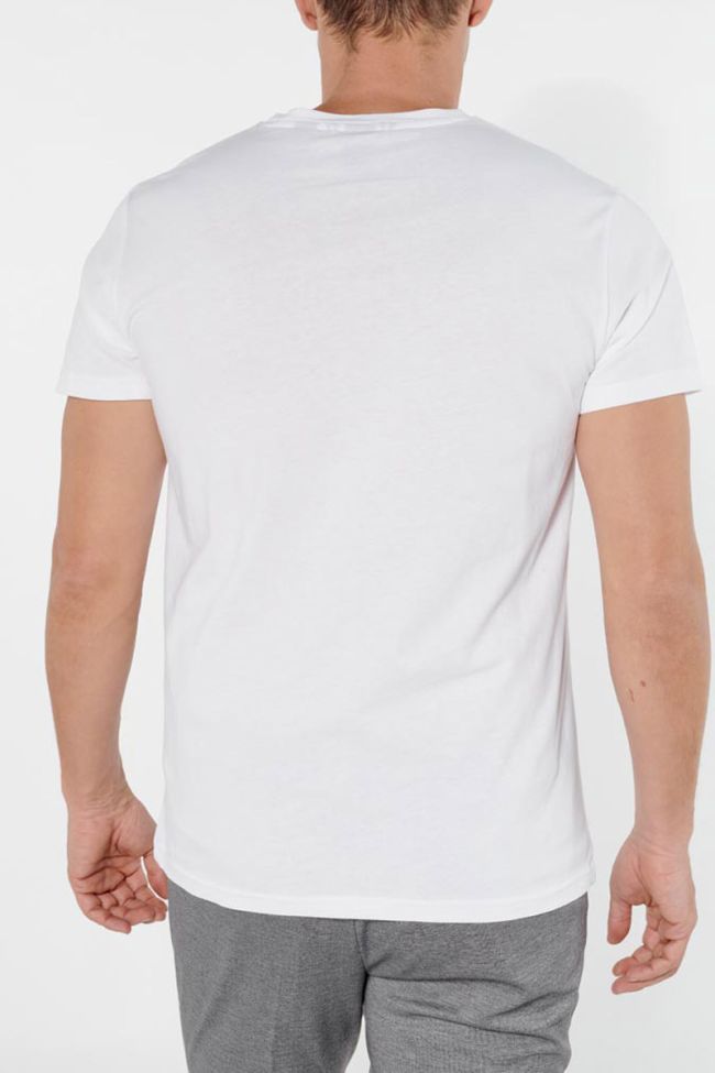 T-shirt Trent blanc imprimé