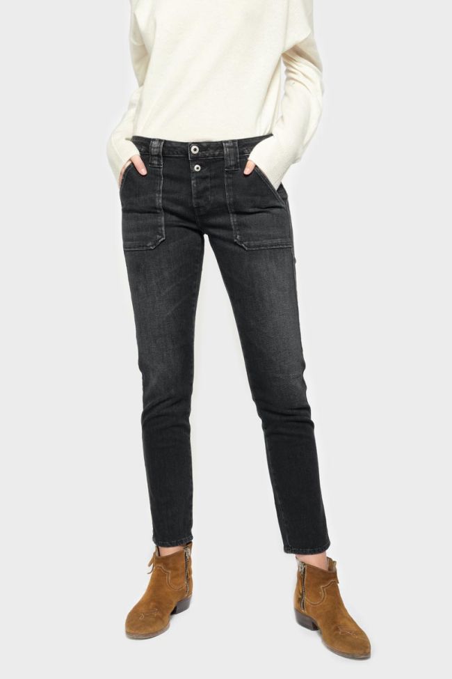 Cara 200/43 boyfit jeans noir N°1