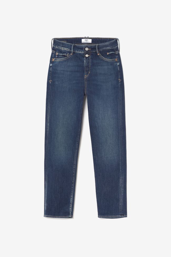 Jeans 400/18 mom Basic taille haute 7/8ème bleu N°1