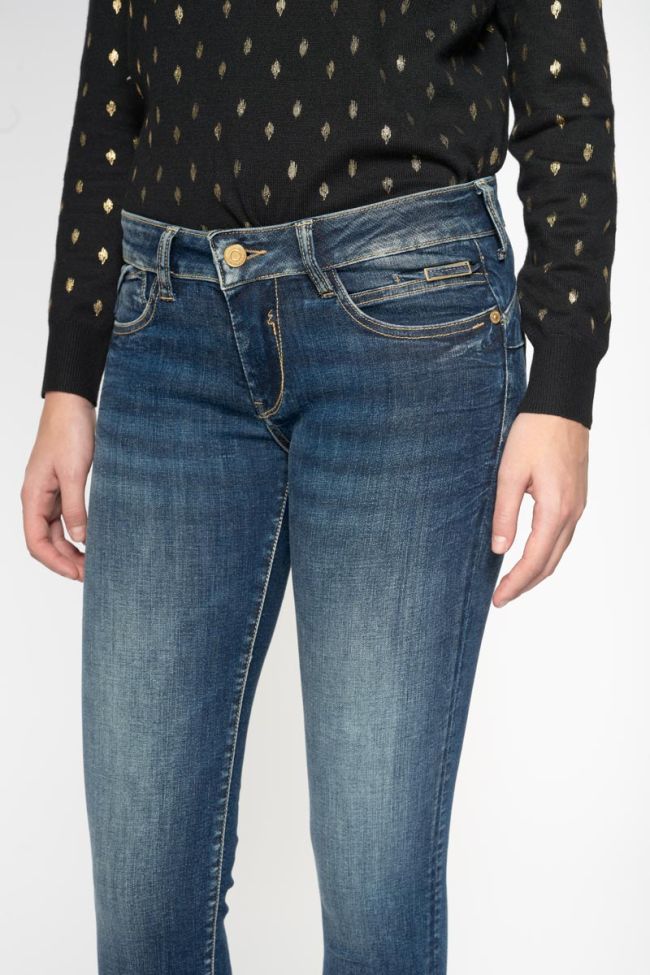 Jeans pulp slim Andria 7/8ème bleu N°2