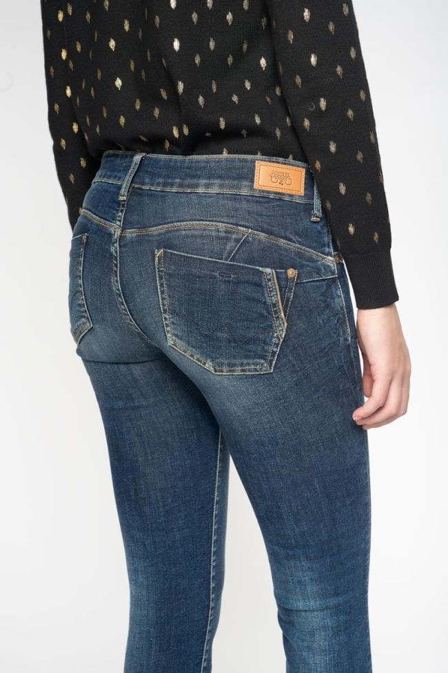 Jeans pulp slim Andria 7/8ème bleu N°2