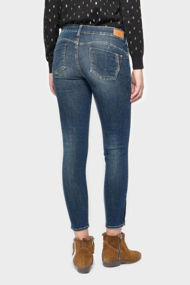 Jeans pulp slim Andria 7/8ème bleu N°2