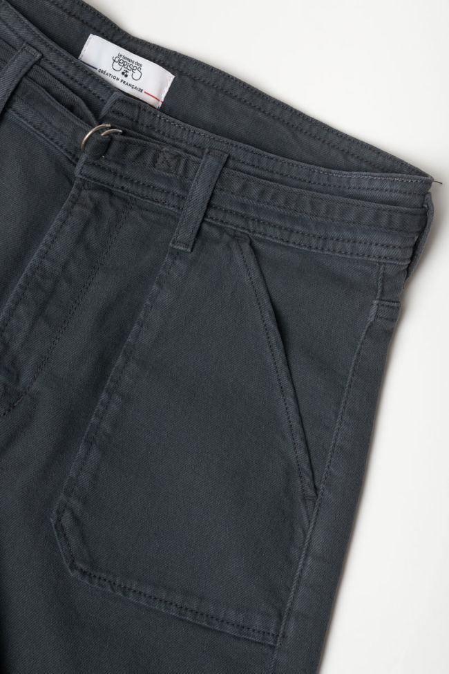 Celou droit taille haute jeans anthracite