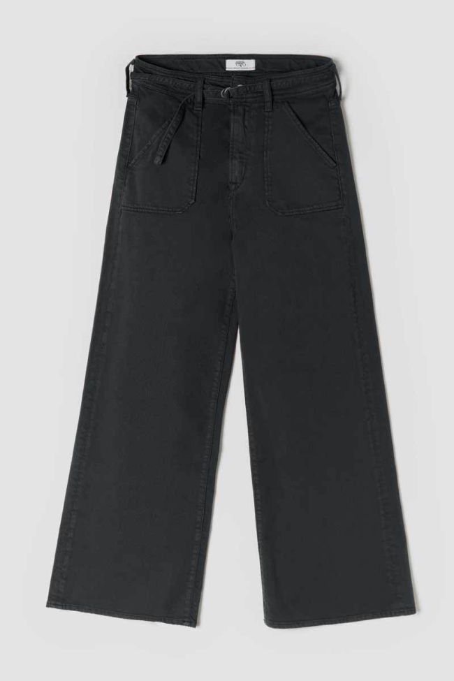 Celou droit taille haute jeans anthracite