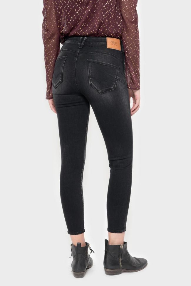 Fano pulp slim taille haute 7/8ème jeans noir N°1