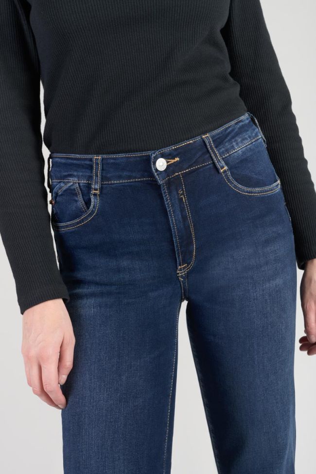 Jeans pulp flare taille haute bleu N°1