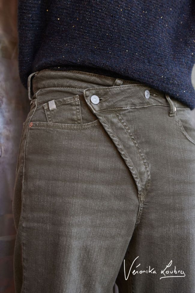 Mary boyfit jeans khaki by Véronika Loubry