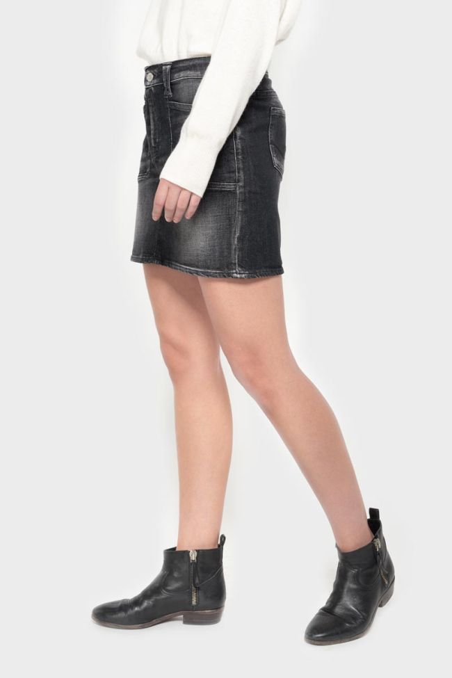 Jupe Palma en jeans noir